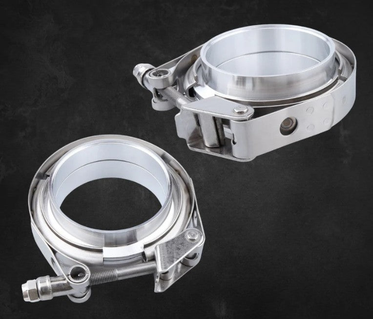 Bandas en V de liberación rápida de aluminio tamaño 3´´