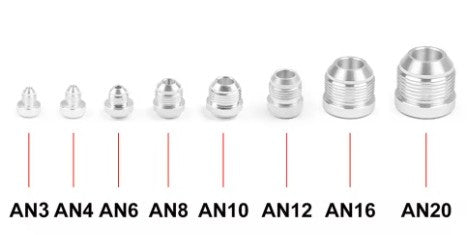 Conector (AN) de aluminio 6061