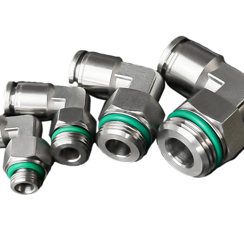 Accesorio de manguera neumática de acero inoxidable 304