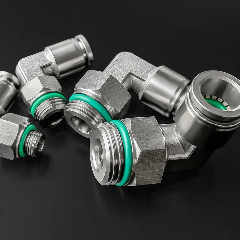 Accesorio de manguera neumática de acero inoxidable 304